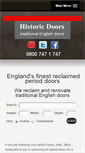 Mobile Screenshot of historicdoors.co.uk